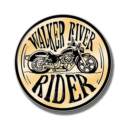 biker pin sample