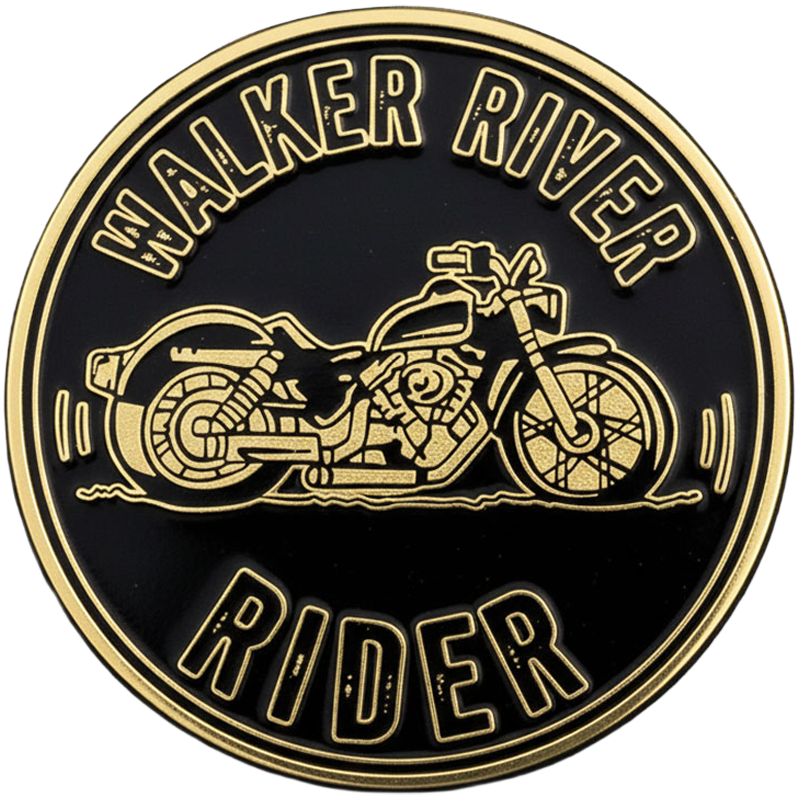 Sports themed lapel pin