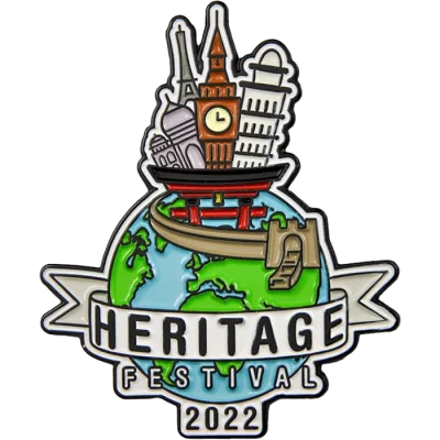 Various custom lapel pins