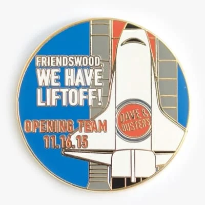 Michigan Great Lakes Enamel Pin - 1x1 Inch Cloisonne Lapel Pin, Smooth Finish, For Jackets & Backpacks